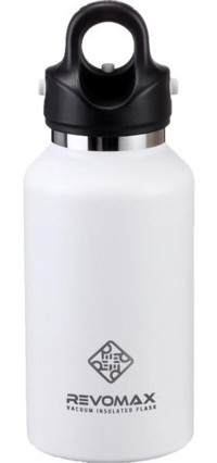 Revomax Çelik 355 ml Outdoor Matara Termos Beyaz