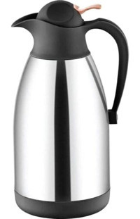 Oms 3281 Çelik 2.5 lt Çaydanlık Termos Gümüş