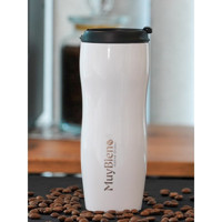 Muybieno Paslanmaz Çelik 400 ml Outdoor Bardak Termos Beyaz