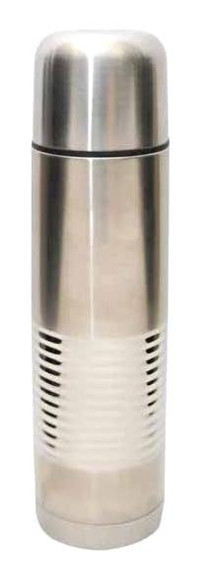 Square Paslanmaz Çelik 750 ml Outdoor Matara Termos Gümüş