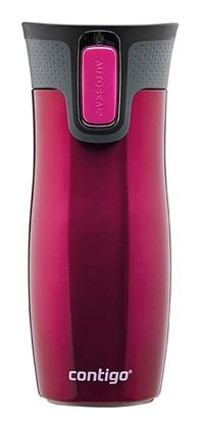 Contigo Westloop Paslanmaz Çelik 470 ml Outdoor Matara Termos Bordo