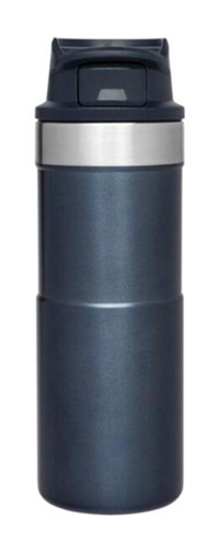Stanley The Trigger Action Paslanmaz Çelik 350 ml Outdoor Matara Termos Lacivert