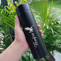 Nrd Life Kişiye Özel Çelik 500 ml Outdoor Matara Termos Siyah
