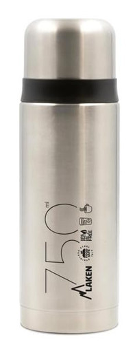 Laken LK1875S Çelik 750 ml Outdoor Matara Termos Gümüş