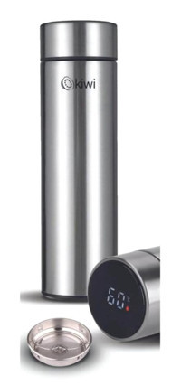 Kiwi Kt-8682 Paslanmaz Çelik 500 ml Outdoor Matara Termos Gümüş