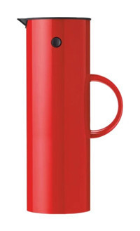 Stelton EM77 Paslanmaz Çelik 1 lt Çaydanlık Termos Kırmızı