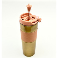 Flyon Look Çelik 500 ml Bardak Termos Gold