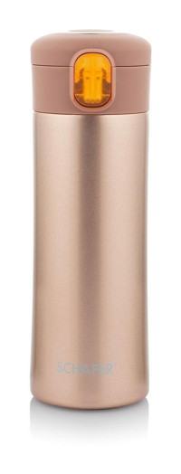 Schafer Iron Man Paslanmaz Çelik 350 ml Outdoor Matara Termos Gold