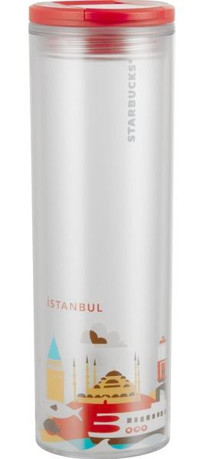 Starbucks 11112075 Plastik 480 ml Bardak Termos Çok Renkli