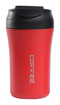 Tuomeng Paslanmaz Çelik 400 ml Outdoor Bardak Termos Kırmızı