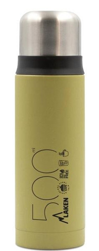 Laken LK1850K Paslanmaz Çelik 500 ml Outdoor Matara Termos Haki