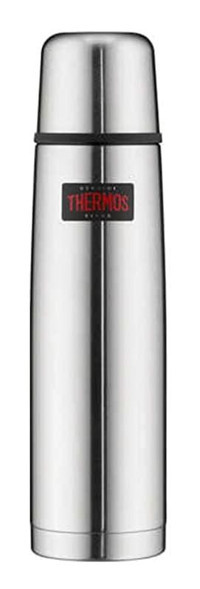 Thermos Light Compact FBB-1000-187353 Paslanmaz Çelik 1 lt Outdoor Matara Termos Gri