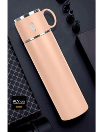 Flyon Look Çelik 580 ml Outdoor Matara Termos Pembe