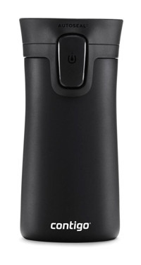 Contigo Pinnacle Paslanmaz Çelik 300 ml Outdoor Matara Termos Siyah