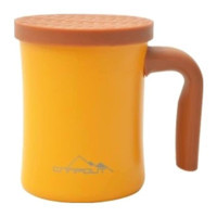 Campout Paslanmaz Çelik 350 ml Bardak Termos Sarı