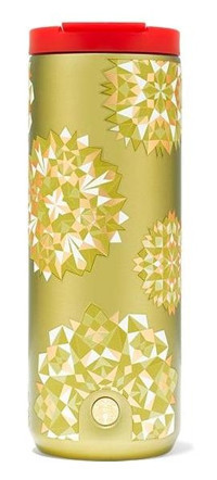 Starbucks 11159197 Paslanmaz Çelik 473 ml Outdoor Matara Termos Gold
