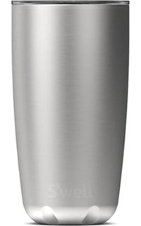 S'Well Bottle Silver Lining Tumbler Paslanmaz Çelik 530 ml Outdoor Bardak Termos Gümüş