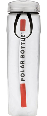 Polar Bottle Ergo Insulated Stripe Paslanmaz Çelik 650 ml Outdoor Matara Termos Kırmızı