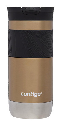 Contigo Byron 2.0 Paslanmaz Çelik 470 ml Outdoor Matara Termos Mavi - Siyah