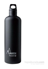 Laken Futura Çelik 750 ml Outdoor Matara Termos Siyah