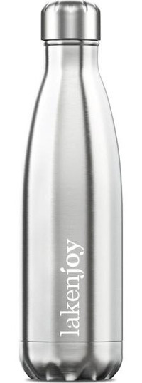 Laken Lakenjoy Paslanmaz Çelik 500 ml Outdoor Matara Termos Gümüş