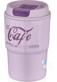 Shotay Çelik 450 ml Outdoor Bardak Termos Mor