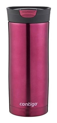 Contigo Huron Vivacious Paslanmaz Çelik 470 ml Outdoor Matara Termos Bordo