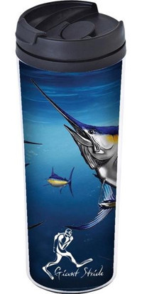 Giant Stride Blue Marlin Plastik 550 ml Outdoor Matara Termos Mavi