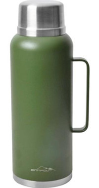 Nurgaz NG166 Paslanmaz Çelik 2.6 lt Outdoor Matara Termos Yeşil