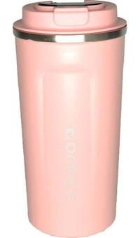 By Timur Sus 304 Paslanmaz Çelik 510 ml Outdoor Matara Termos Pembe