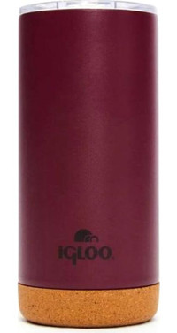 Igloo Cork Paslanmaz Çelik 500 ml Matara Termos Bordo