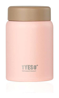 Tyeso Chief Paslanmaz Çelik 280 ml Bebek Termos Pembe
