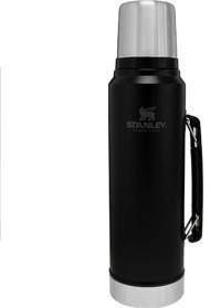 Stanley Classic Paslanmaz Çelik 1.1 lt Outdoor Matara Termos Siyah