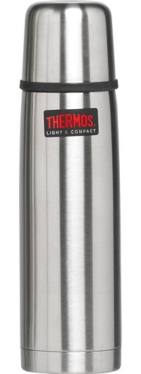 Thermos Light & Compact Paslanmaz Çelik 1 lt Outdoor Matara Termos Gümüş