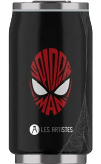 Les Artistes Paris Çelik 280 ml Outdoor Matara Termos Siyah