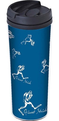 Giant Stride Navy Plastik 550 ml Outdoor Matara Termos Mavi