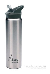 Laken Jannu Çelik 750 ml Outdoor Matara Termos Gri