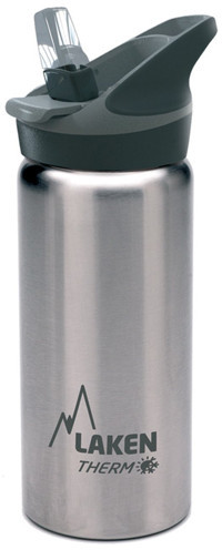 Laken Jannu Çelik 500 ml Outdoor Matara Termos Gri