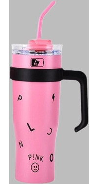 Ikkb Paslanmaz Çelik 350 ml Outdoor Matara Termos Pembe