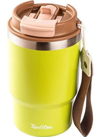Tantitoni 050-01 Paslanmaz Çelik 480 ml Bardak Termos Yeşil