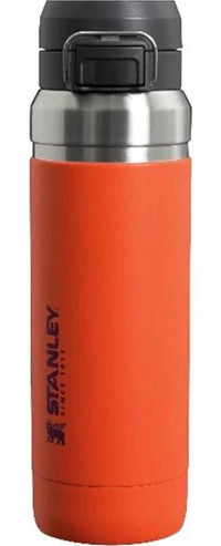 Stanley Quick Flip Paslanmaz Çelik 1.06 lt Outdoor Matara Termos Turuncu