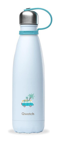 Qwetch ‎QK9007 Paslanmaz Çelik 500 ml Outdoor Matara Termos Mavi