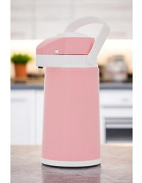 Dory Airpot Plastik 1.2 lt Çaydanlık Termos Pembe