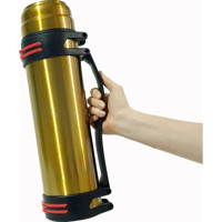 By Timur Sus 304 Paslanmaz Çelik 2.5 lt Outdoor Matara Termos Altın