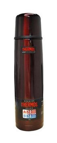 Thermos FBB-1000 Light & Compact Paslanmaz Çelik 1 lt Outdoor Matara Termos Kırmızı