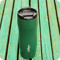 Odinger Polaron Paslanmaz Çelik 350 ml Outdoor Bardak Termos Yeşil
