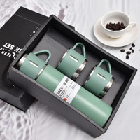 Aliyosso Paslanmaz Çelik 500 ml Outdoor Matara Termos Yeşil