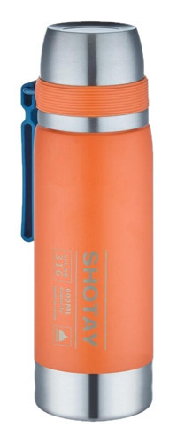 Shotay Çelik 600 ml Outdoor Matara Termos Turuncu