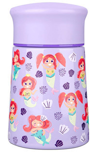 Charcy Paslanmaz Çelik 255 ml Bebek Termos Mor