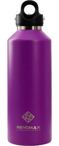 Revomax Fiftyfifty Çelik 950 ml Outdoor Matara Termos Mor
